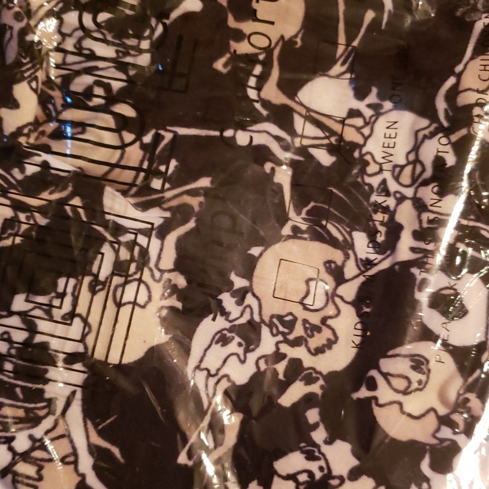 Vintage LulaRoe Tween Skelton Halloween Leggings